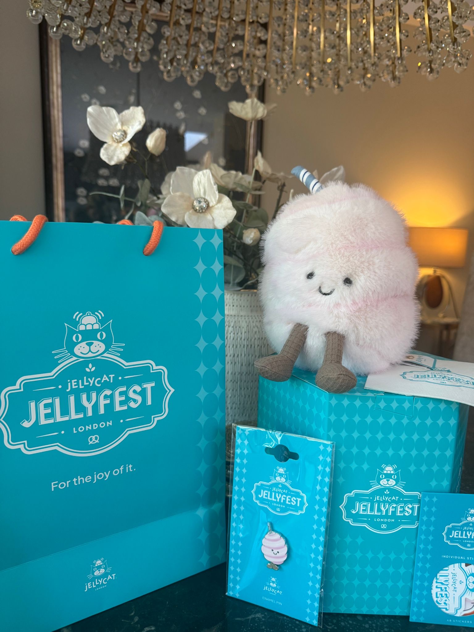 Jellycat Kathrin Candy Floss – KaDeWe Berlin Jellyfest Exclusive