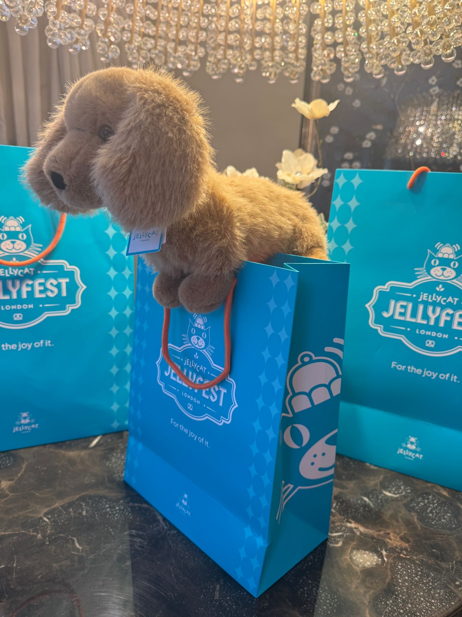 Authentic Jellycat Pecanine Sausage Dog from Berlin
