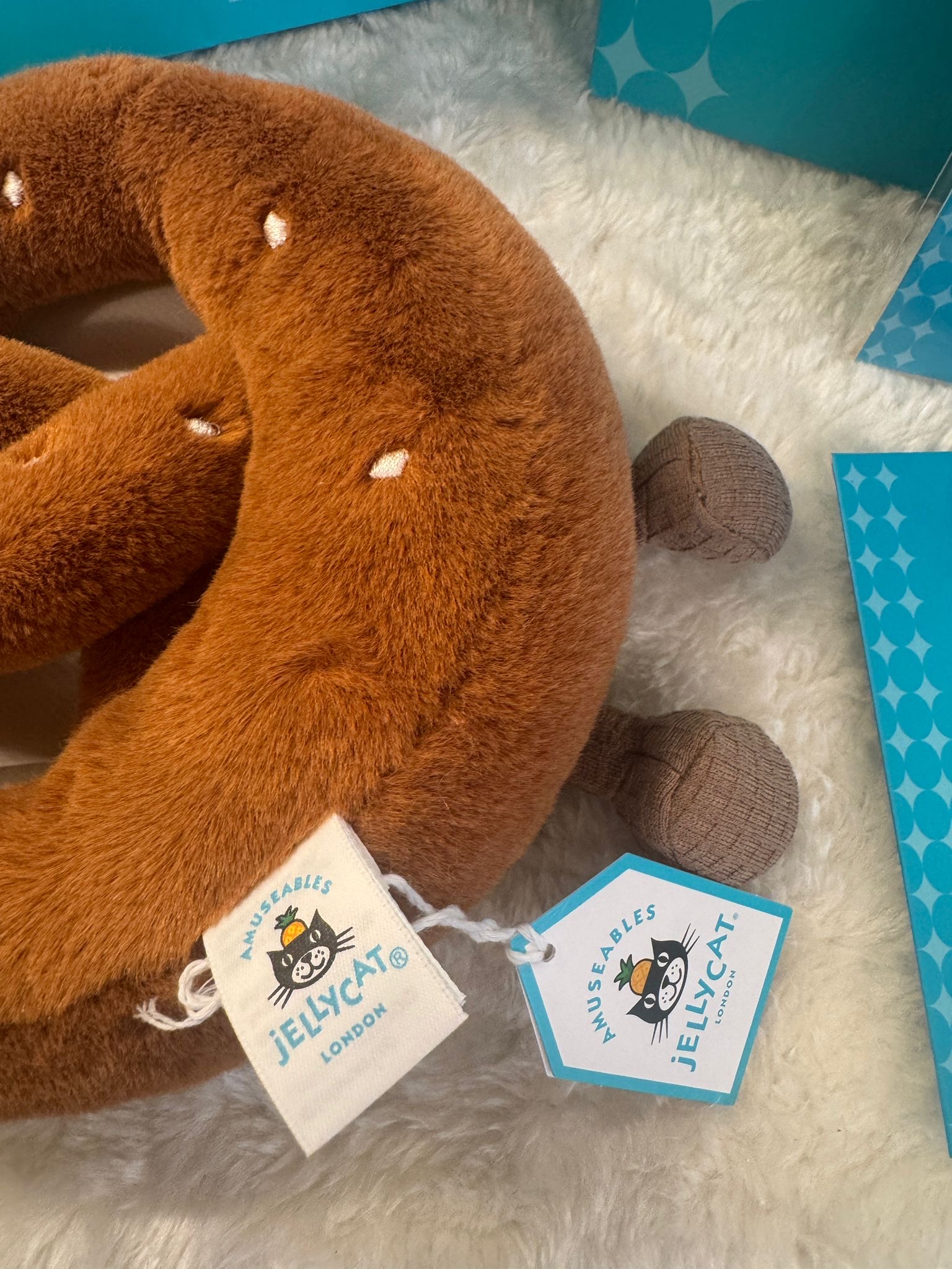Heinrich Pretzel Jellycat brand new with tags