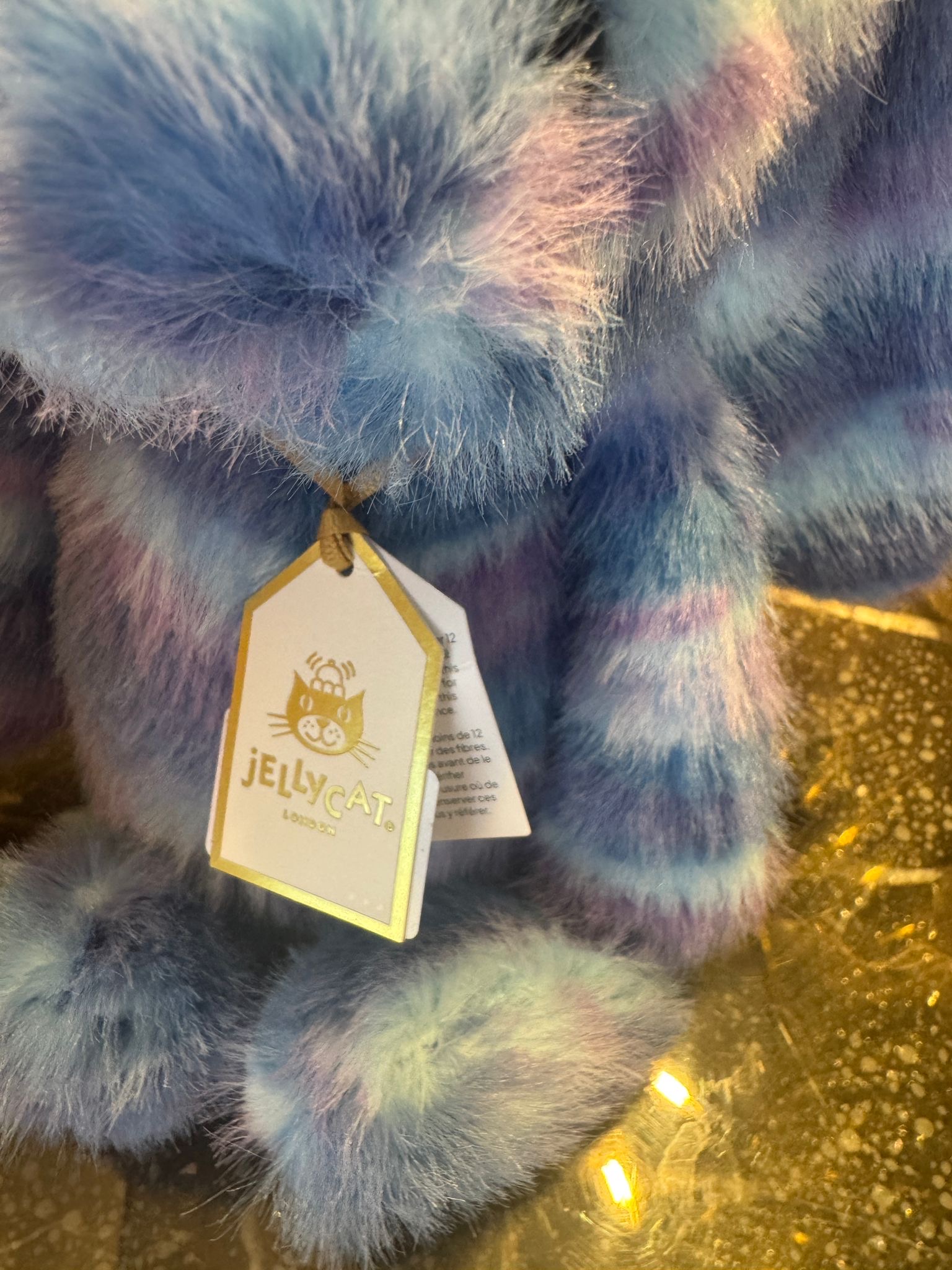 Cerulea Luxe Jellycat Bunny with Selfridges packaging
