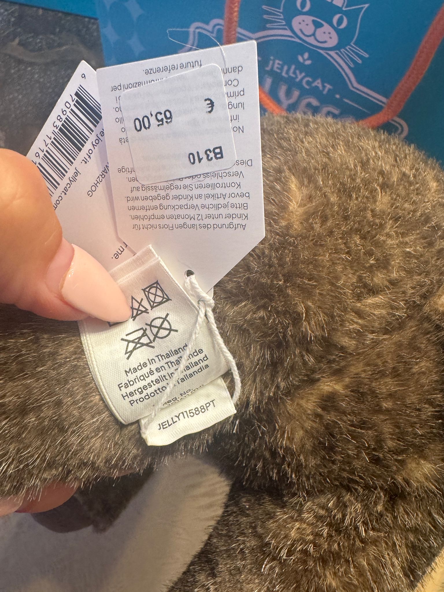 Zsazsa Boar with Jellyfest Berlin bag