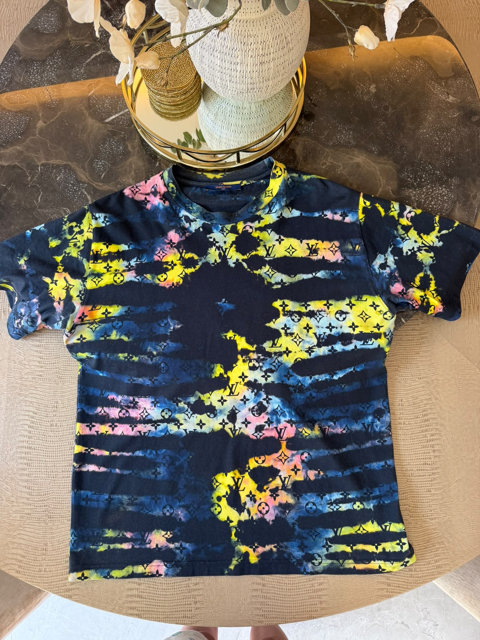Louis Vuitton multicolour monogram t shirt back