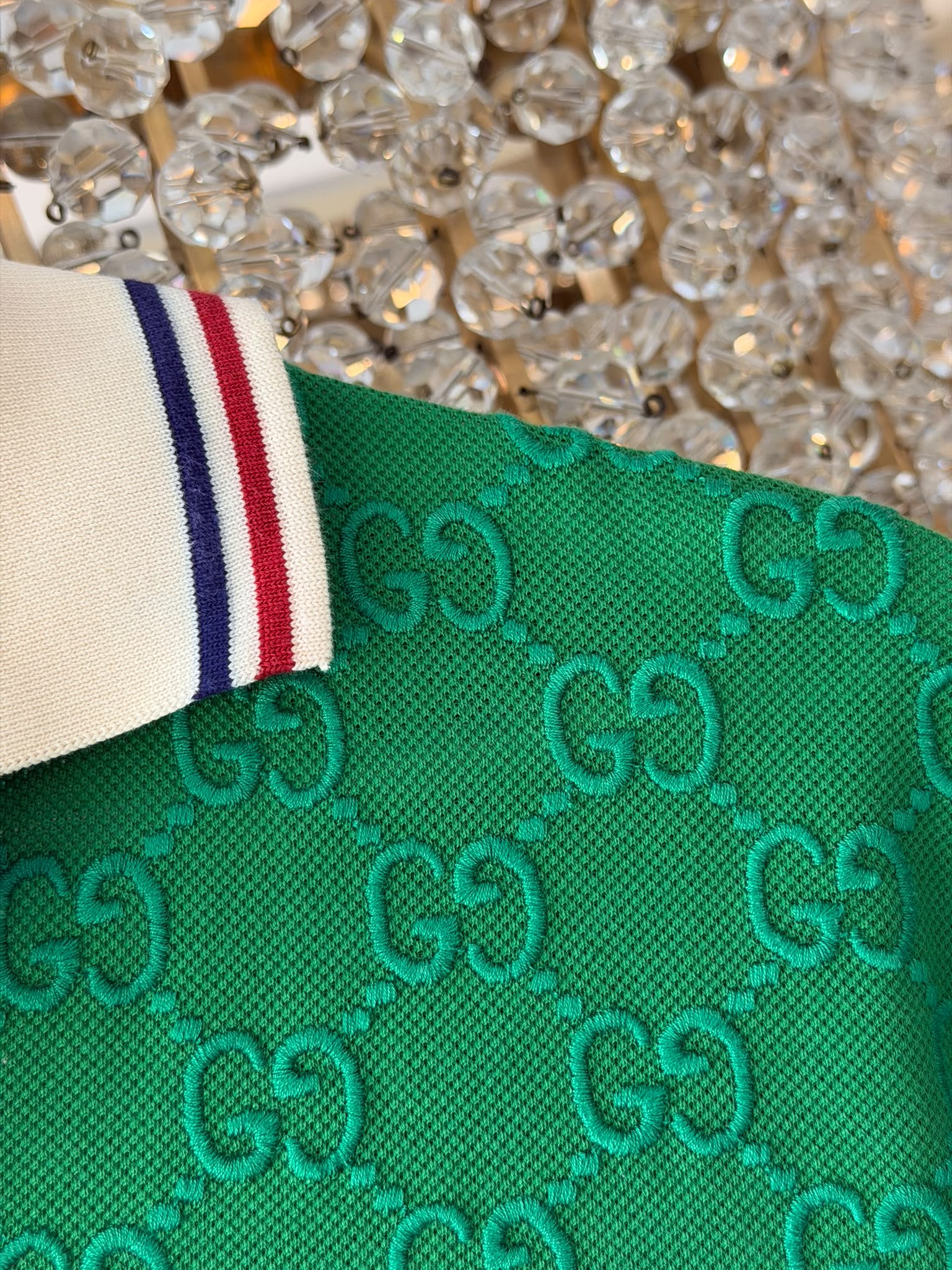 Gucci polo shirt Made in Italy label