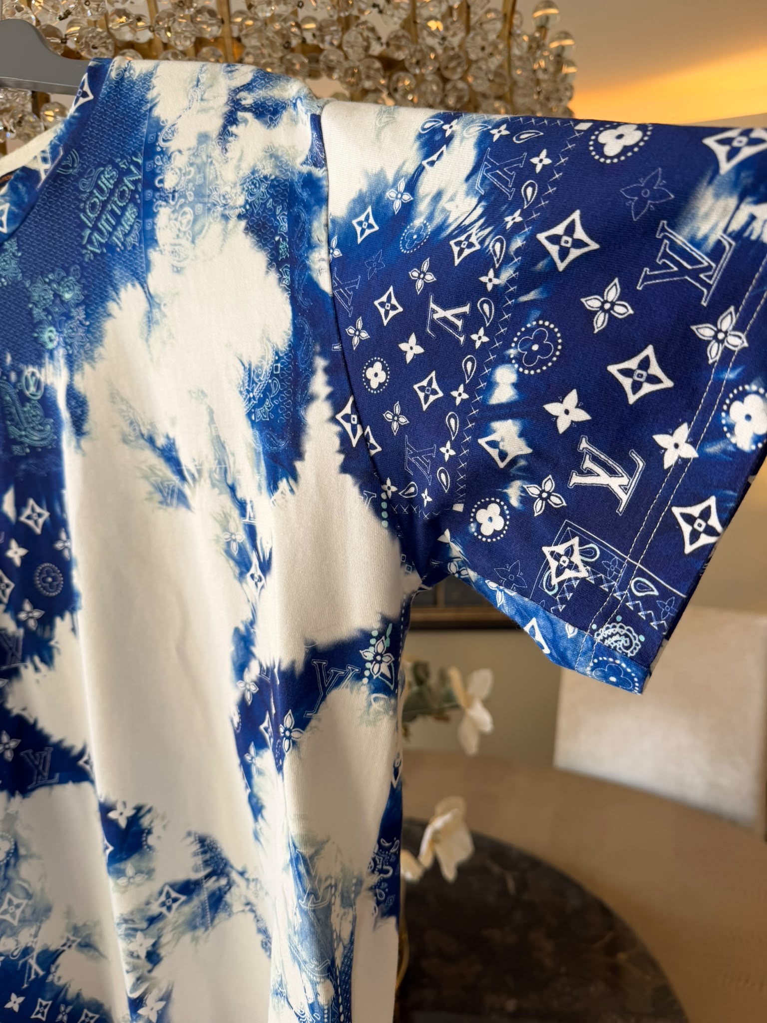 Louis Vuitton Monogram Bandana T-Shirt rear view
