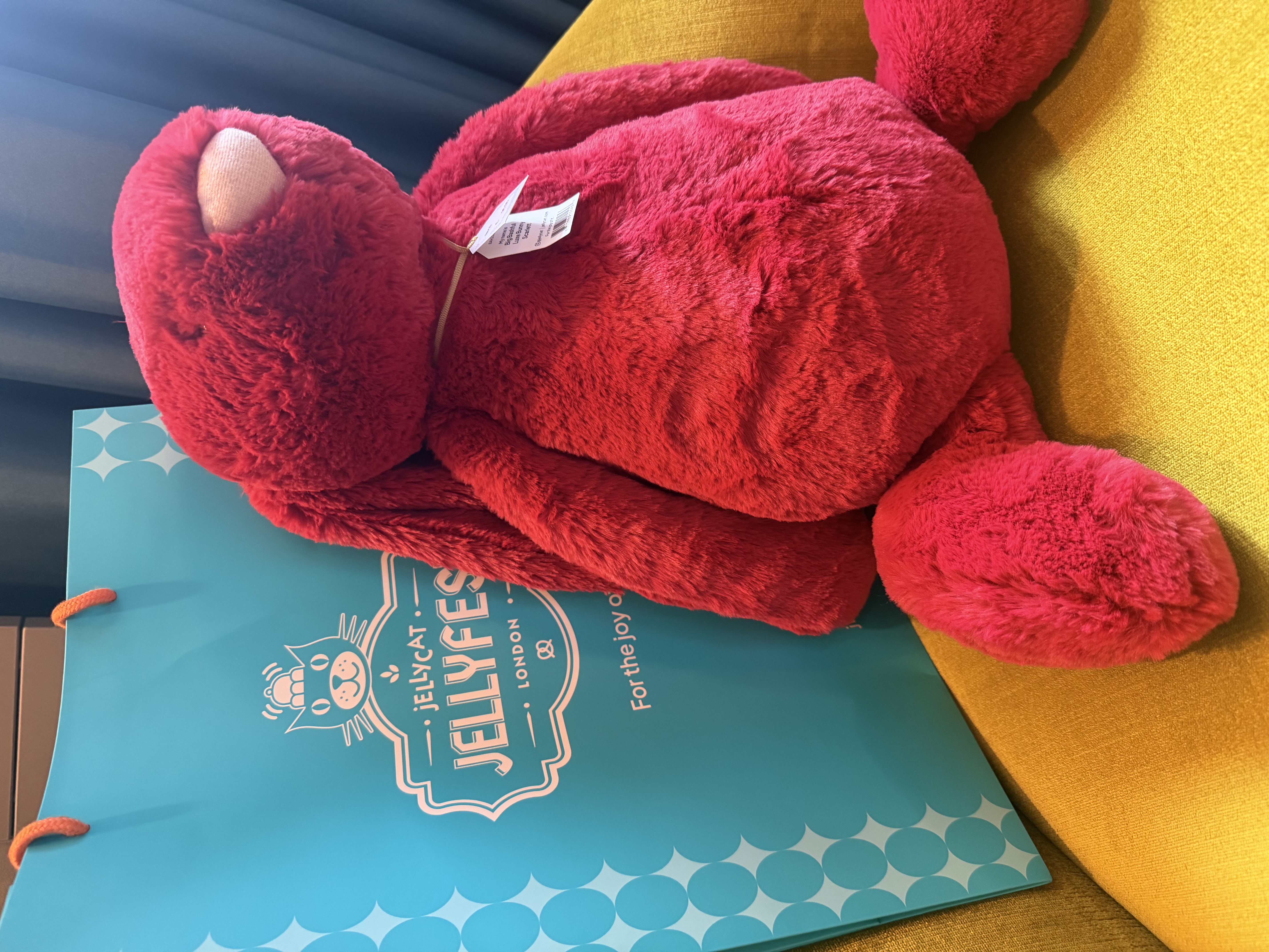 Jellycat Jellycat Big Bashful Luxe Bunny Scarlett Jellyfest Berlin Exclusive — photograph 2