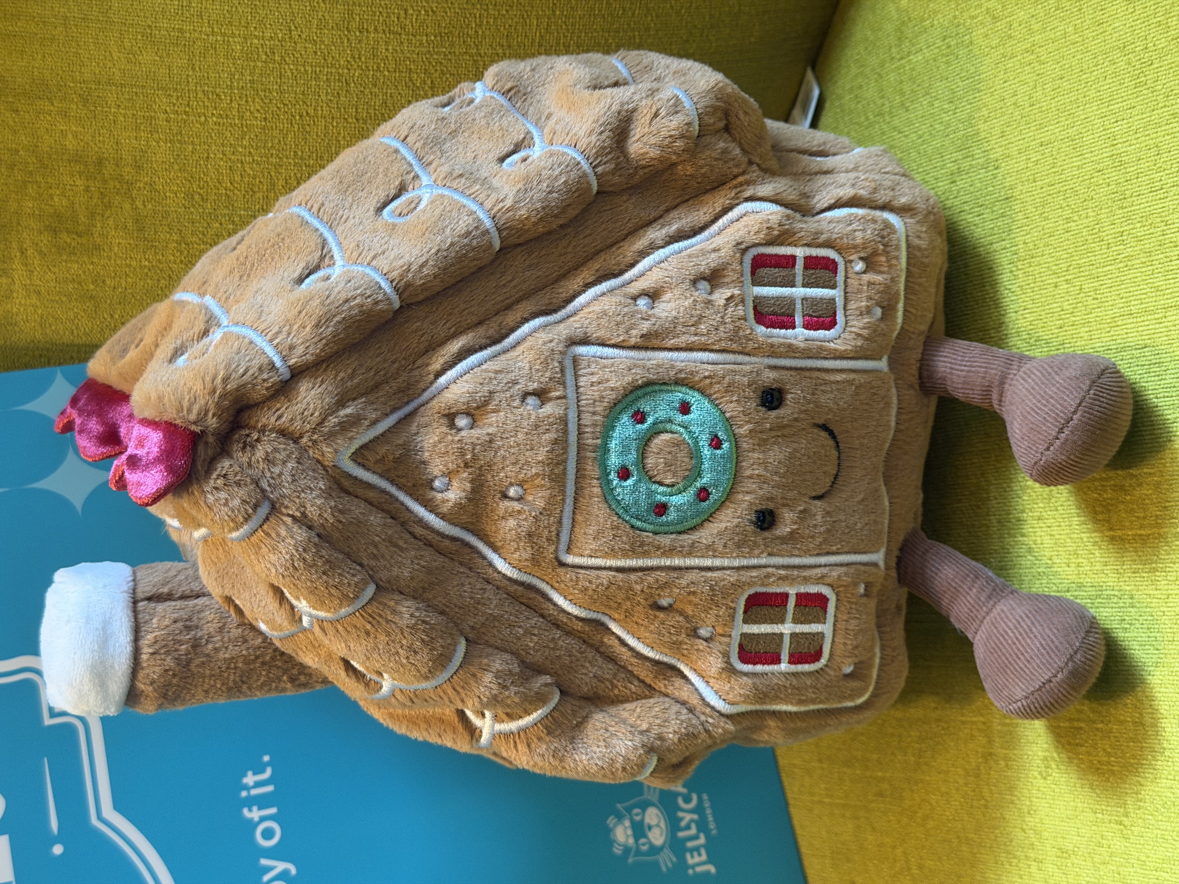 Jellycat Jellycat Amuseables Gingerbread House Jellyfest Berlin Exclusive — photograph 2