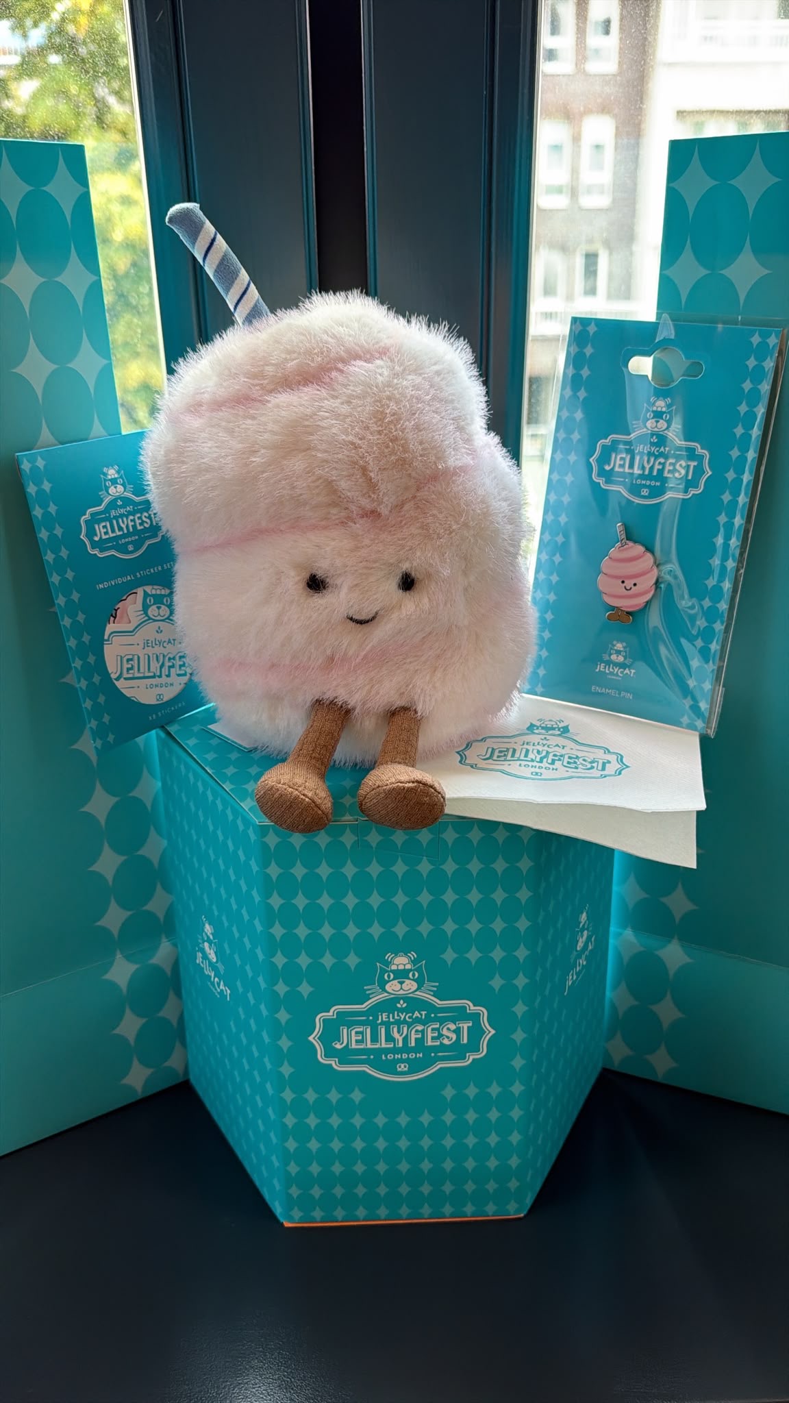 Jellycat Kathrin Candy Floss complete Jellyfest Berlin exclusive set