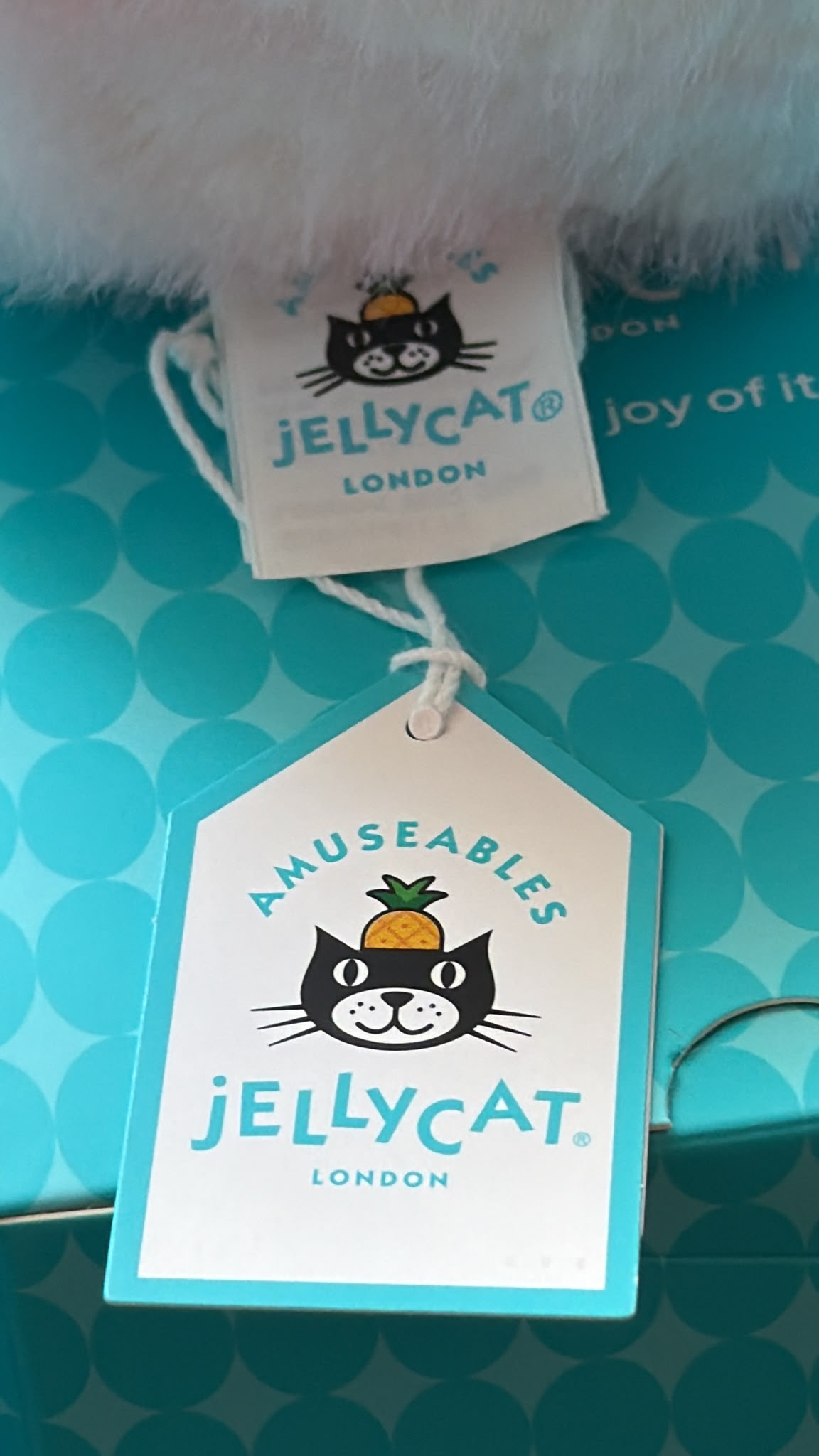 Authentic Jellycat Kathrin Candy Floss KaDeWe Berlin exclusive