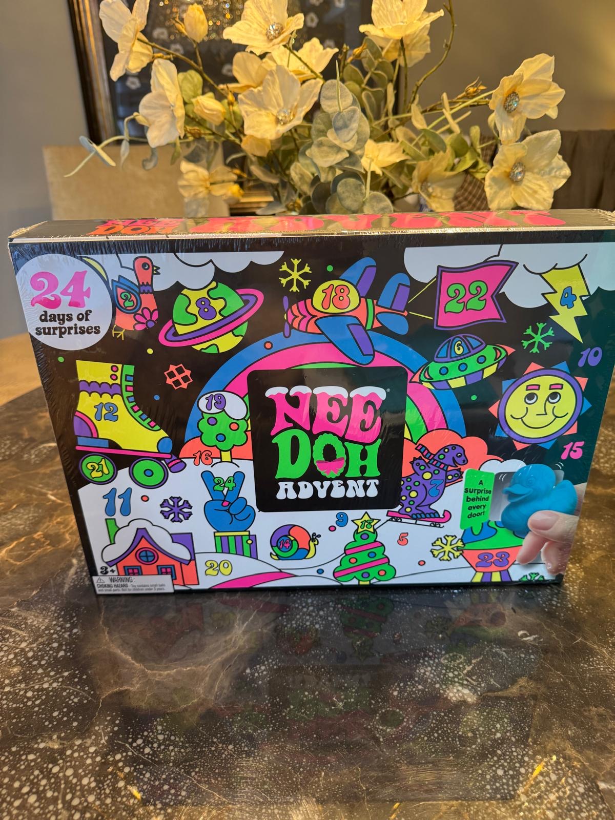 NeeDoh 100% Genuine NeeDoh Squishmas 2026 Advent Calendar – Brand New & Sealed Hard to Find