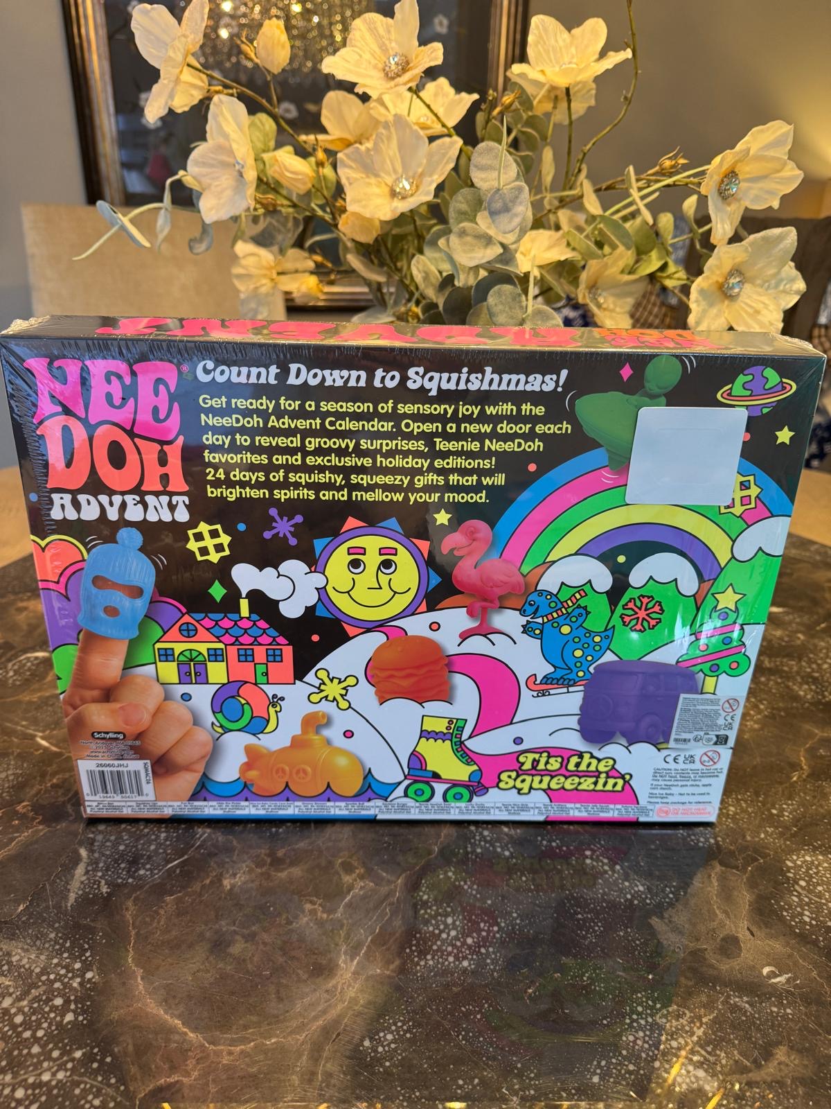 NeeDoh 100% Genuine NeeDoh Squishmas 2026 Advent Calendar – Brand New & Sealed Hard to Find — photograph 2