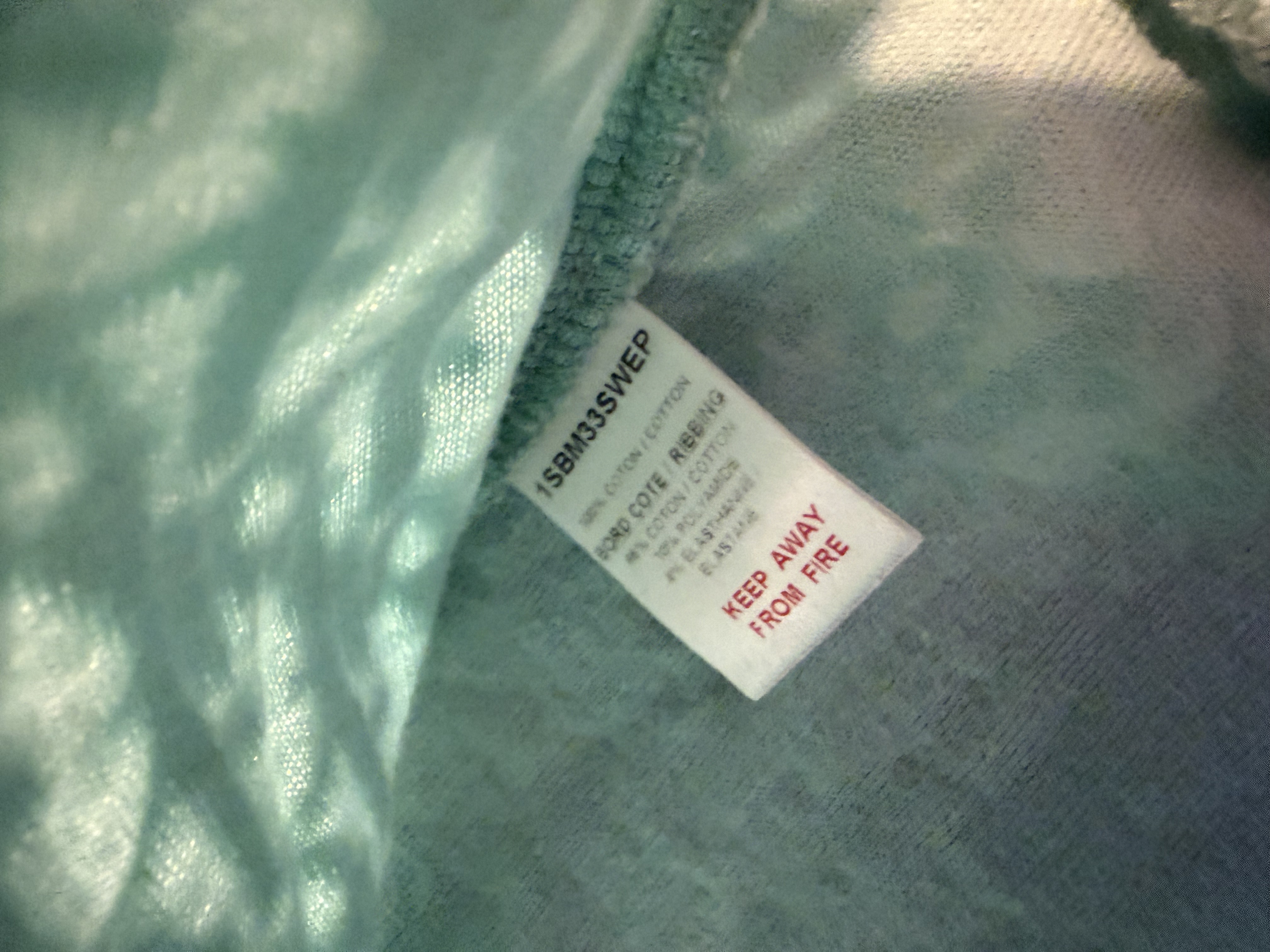 Baby Dior Baby Dior Oblique Jacquard Sweatshirt – Pale Mint Blue — photograph 4