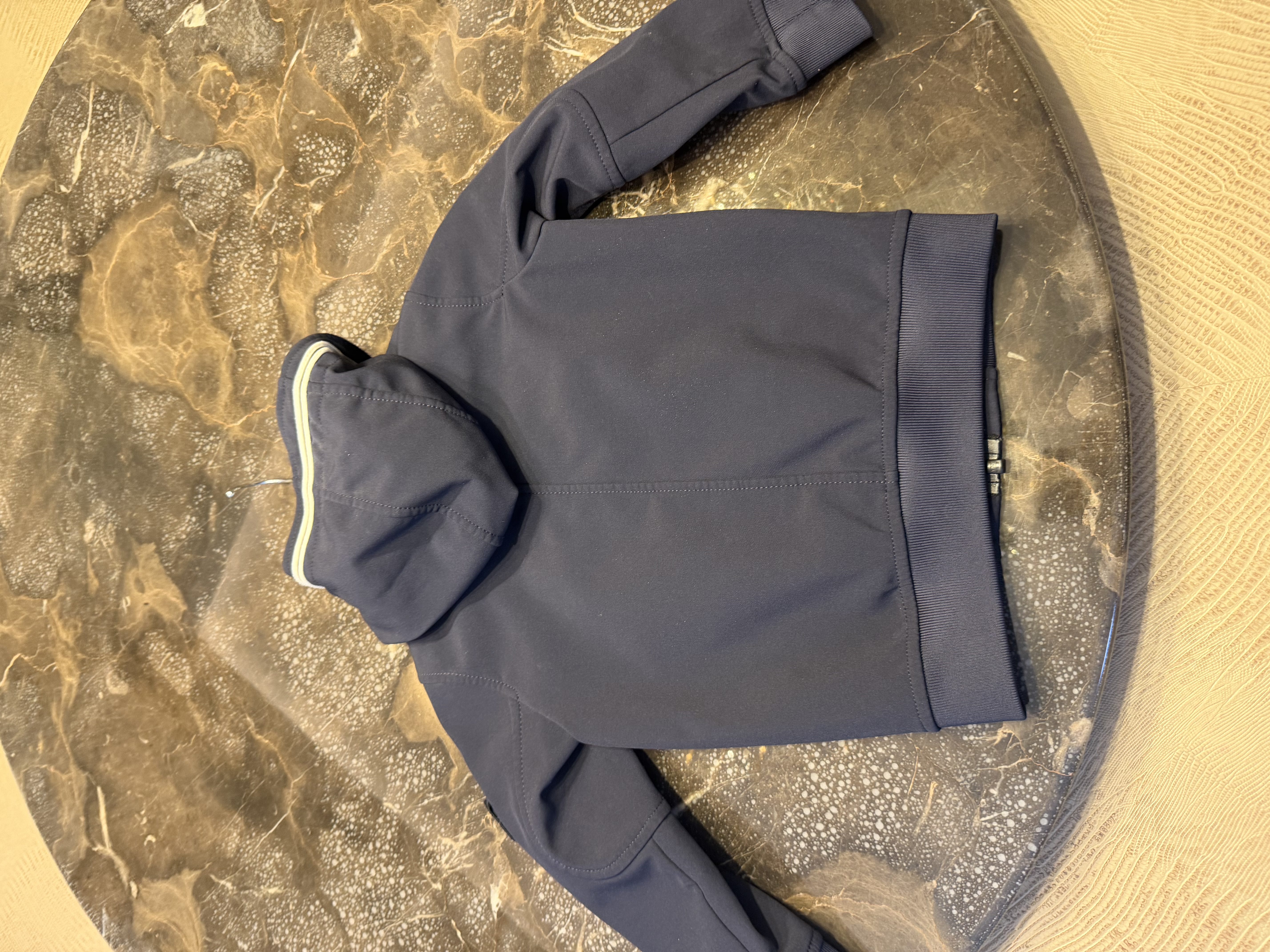 Stone Island Stone Island Junior Soft Shell-R Hooded Jacket – Navy Age 2 — photograph 7