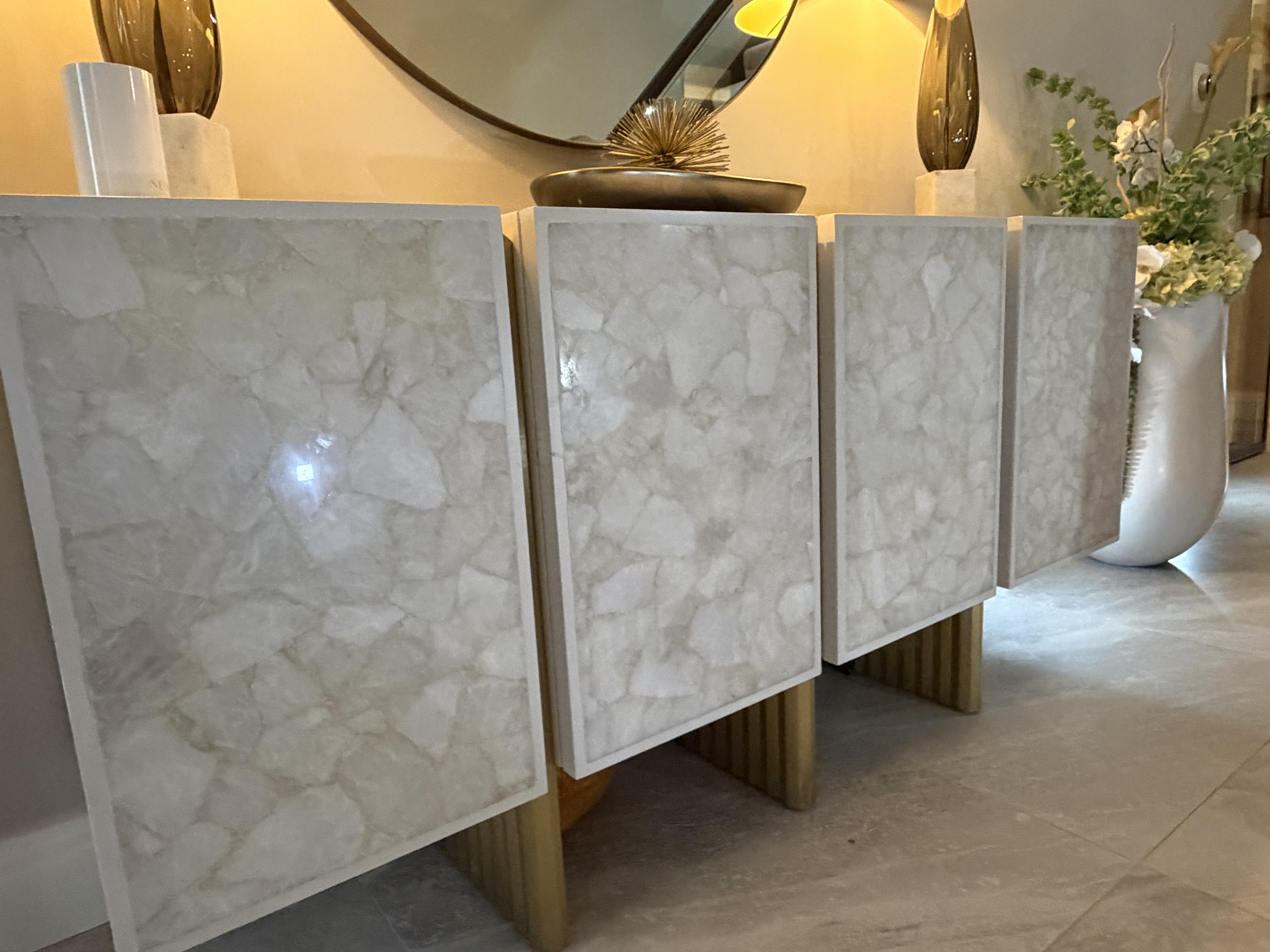 Baker Furniture Baker Luxe Collection Four-Door Luxury Sideboard