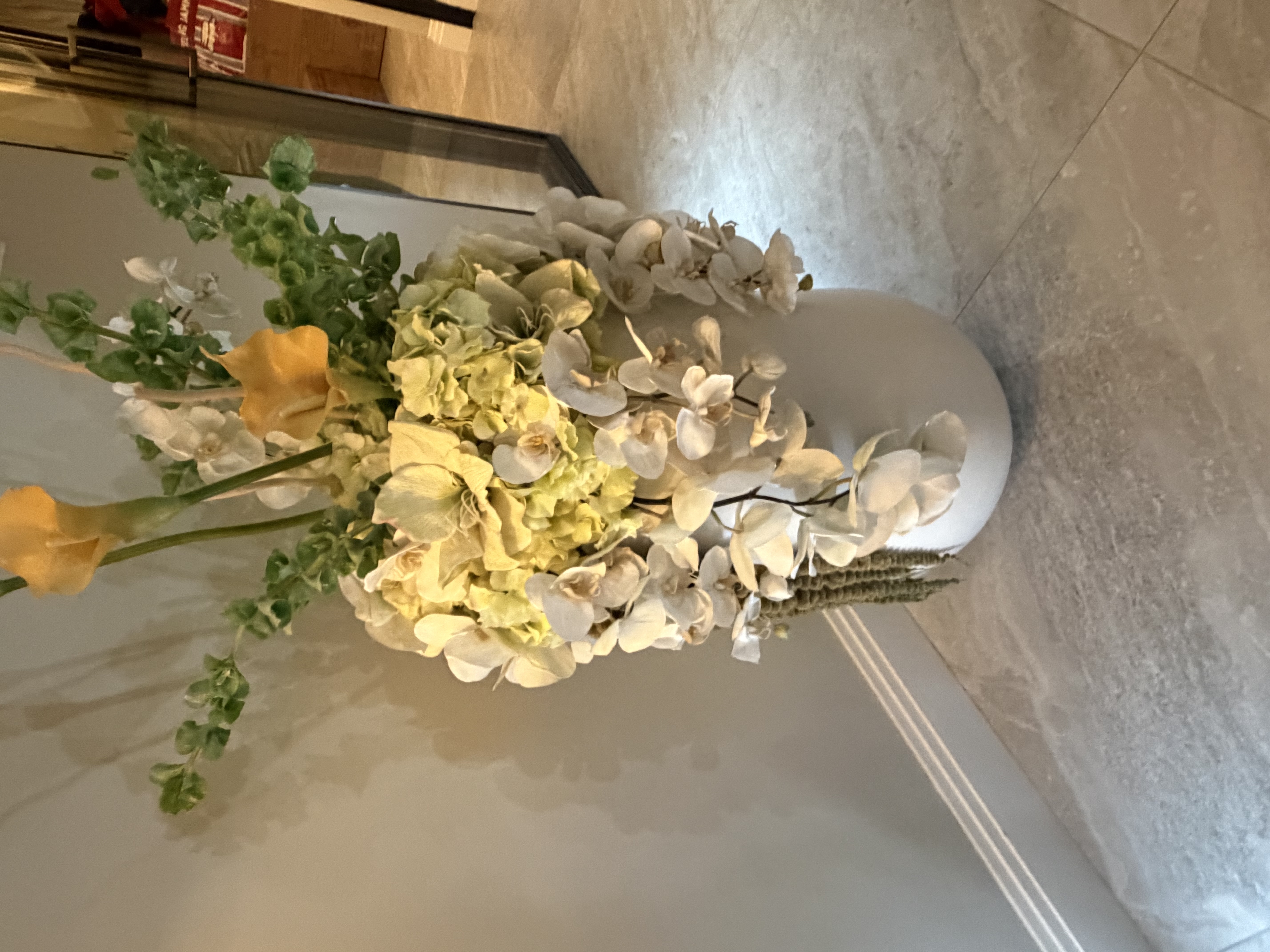 Ffoc Flowers Ffoc Flowers – Luxury Orchid & Hydrangea Floor Arrangement — photograph 3