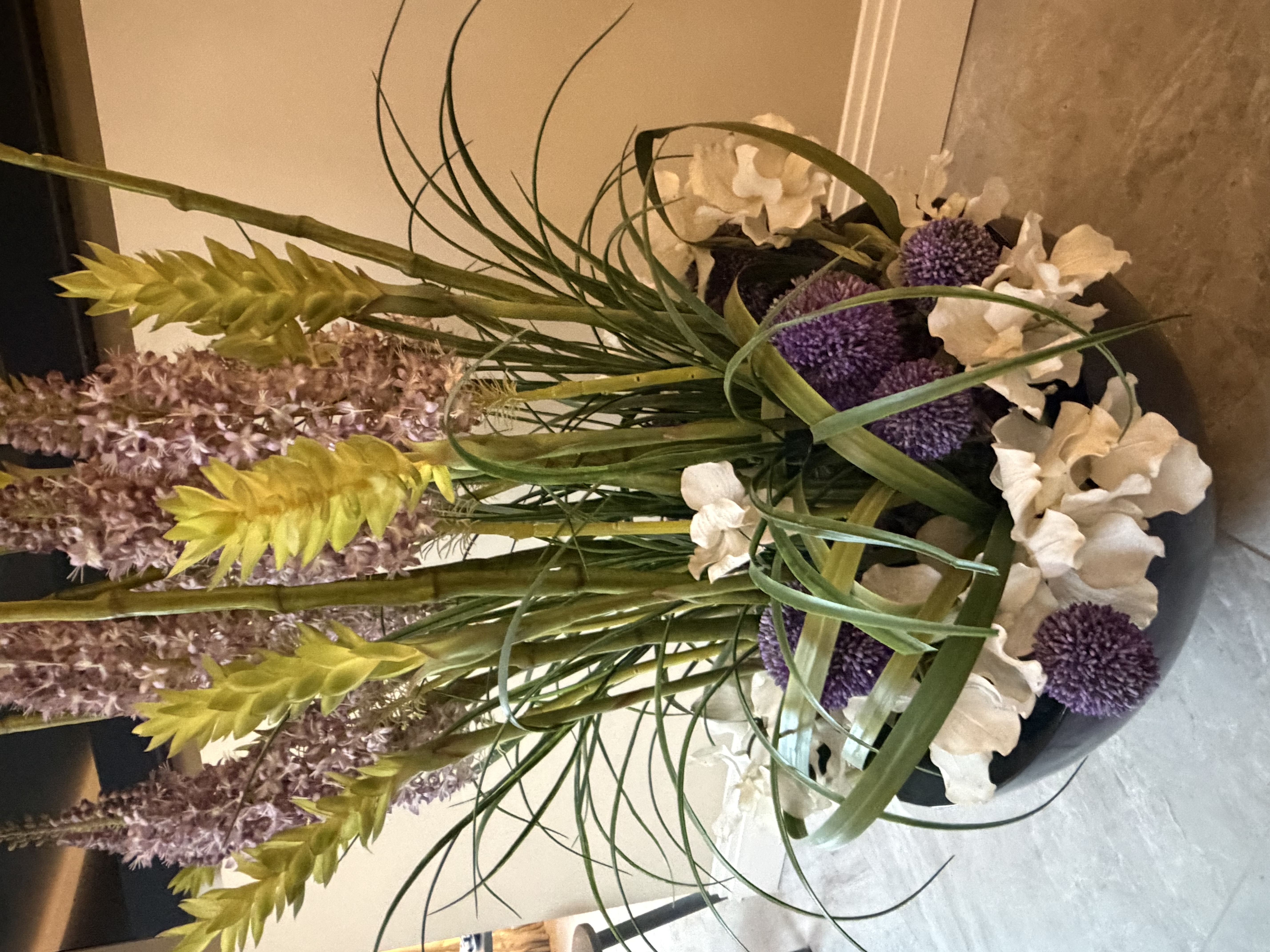 Ffoc Flowers Ffoc Flowers Luxury Purple & Green Statement Floral Arrangement — photograph 4