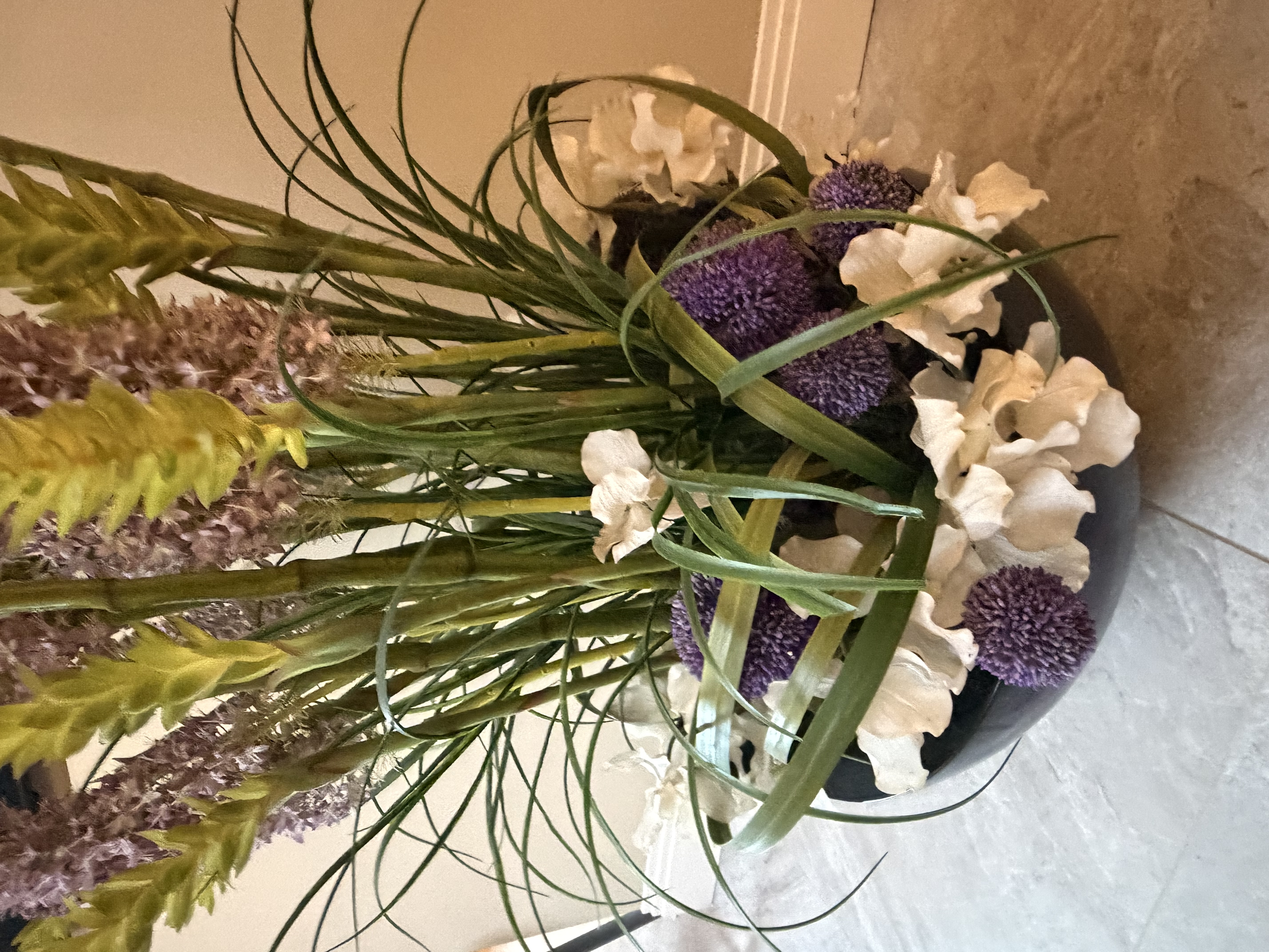 Ffoc Flowers Ffoc Flowers Luxury Purple & Green Statement Floral Arrangement — photograph 5