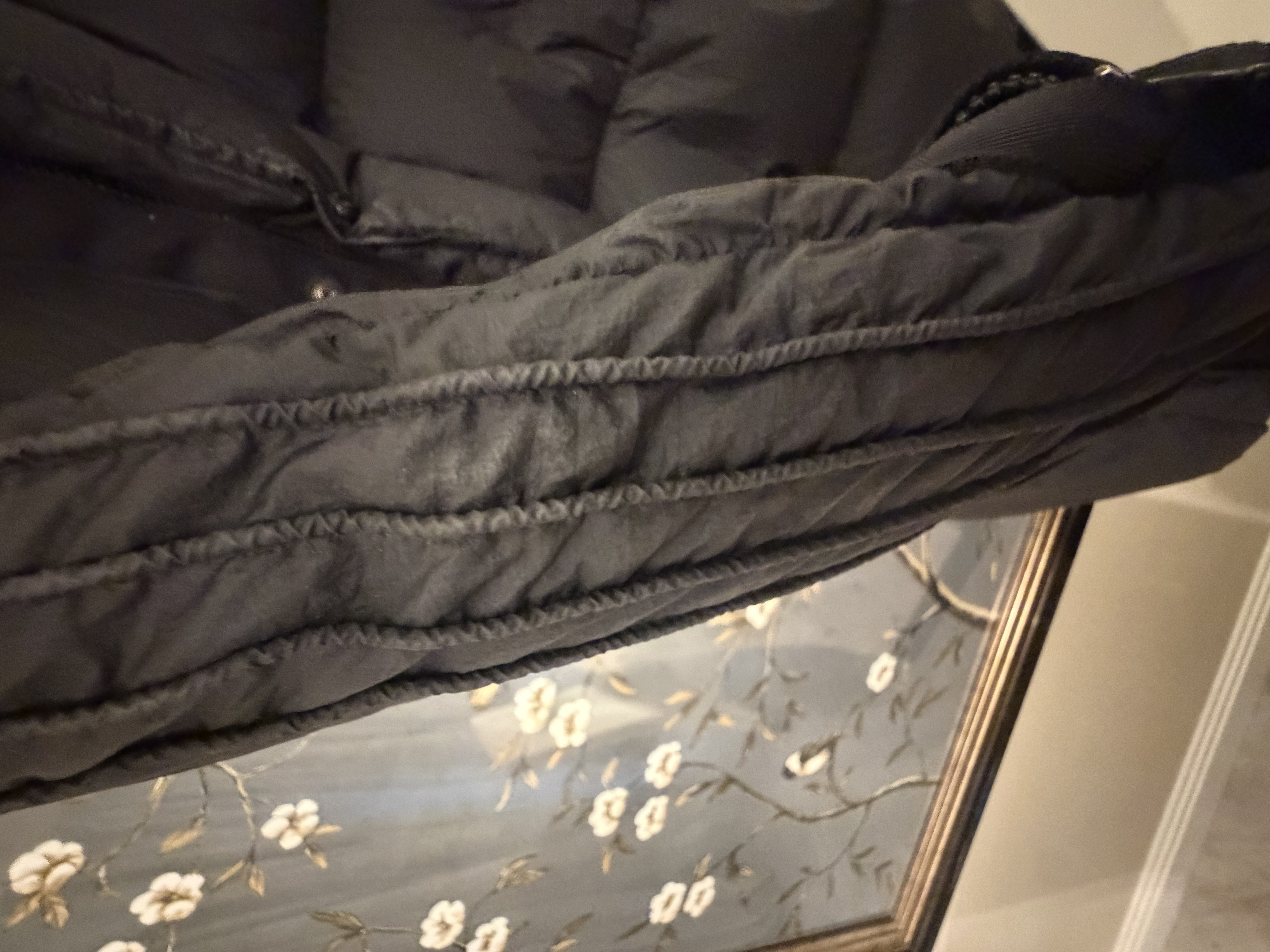 Stone Island Stone Island Black Hooded Puffer Gilet — photograph 3