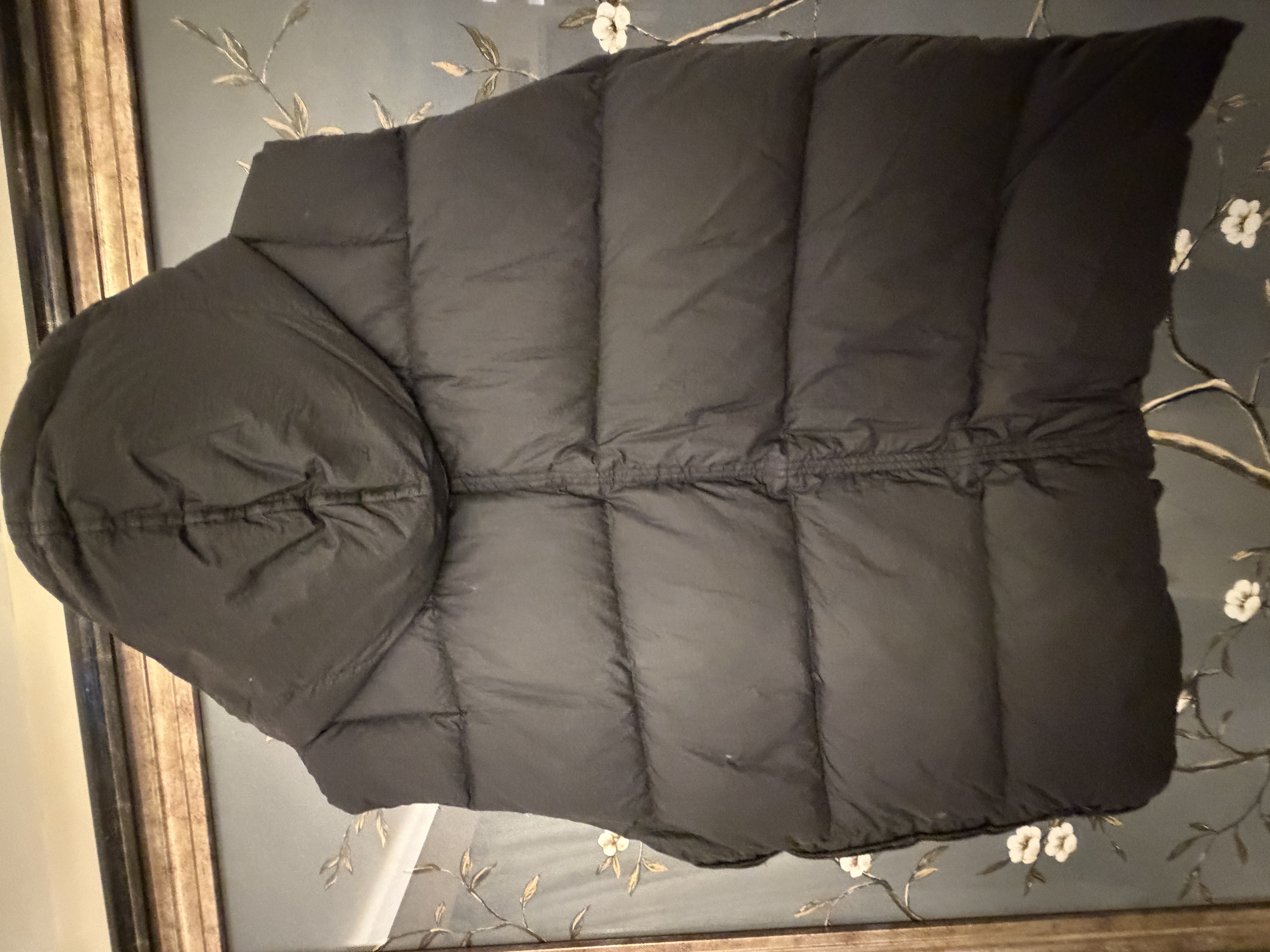 Stone Island Stone Island Black Hooded Puffer Gilet — photograph 6