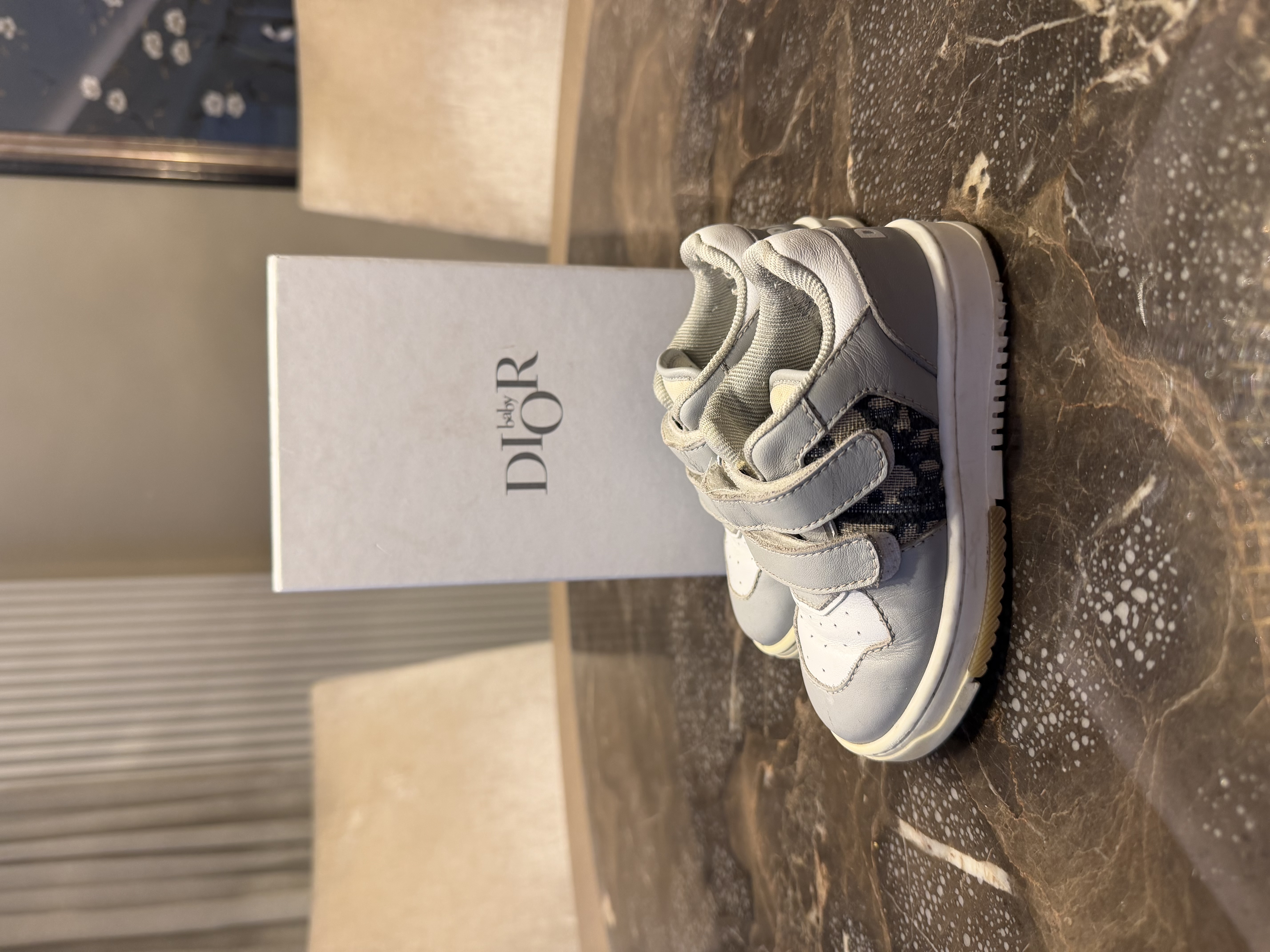 Dior Baby Dior Children's Trainers – Grey & Beige – EU 23 — photograph 5