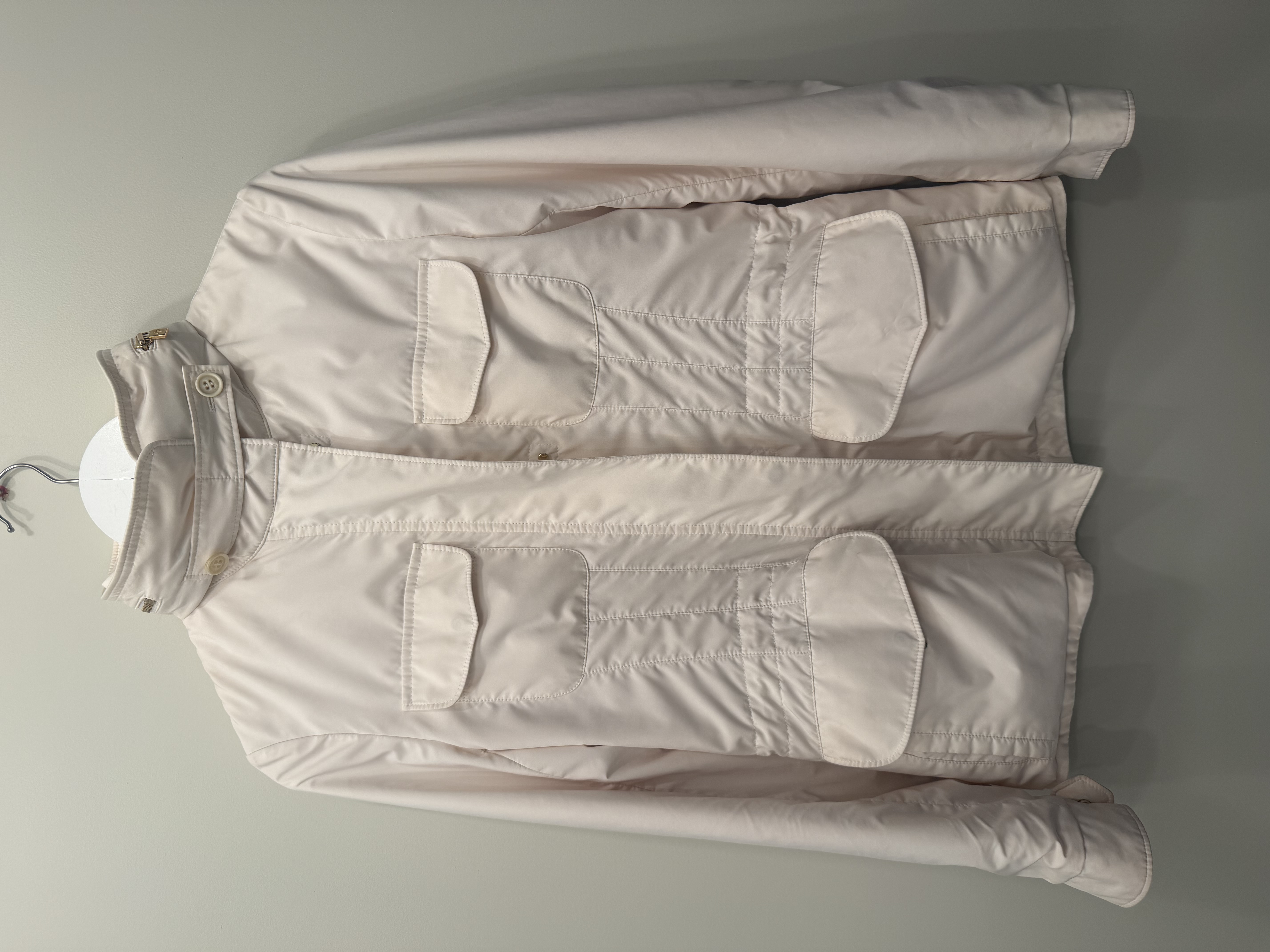 Loro Piana Loro Piana Storm System Cream Four Pocket Jacket Size 34