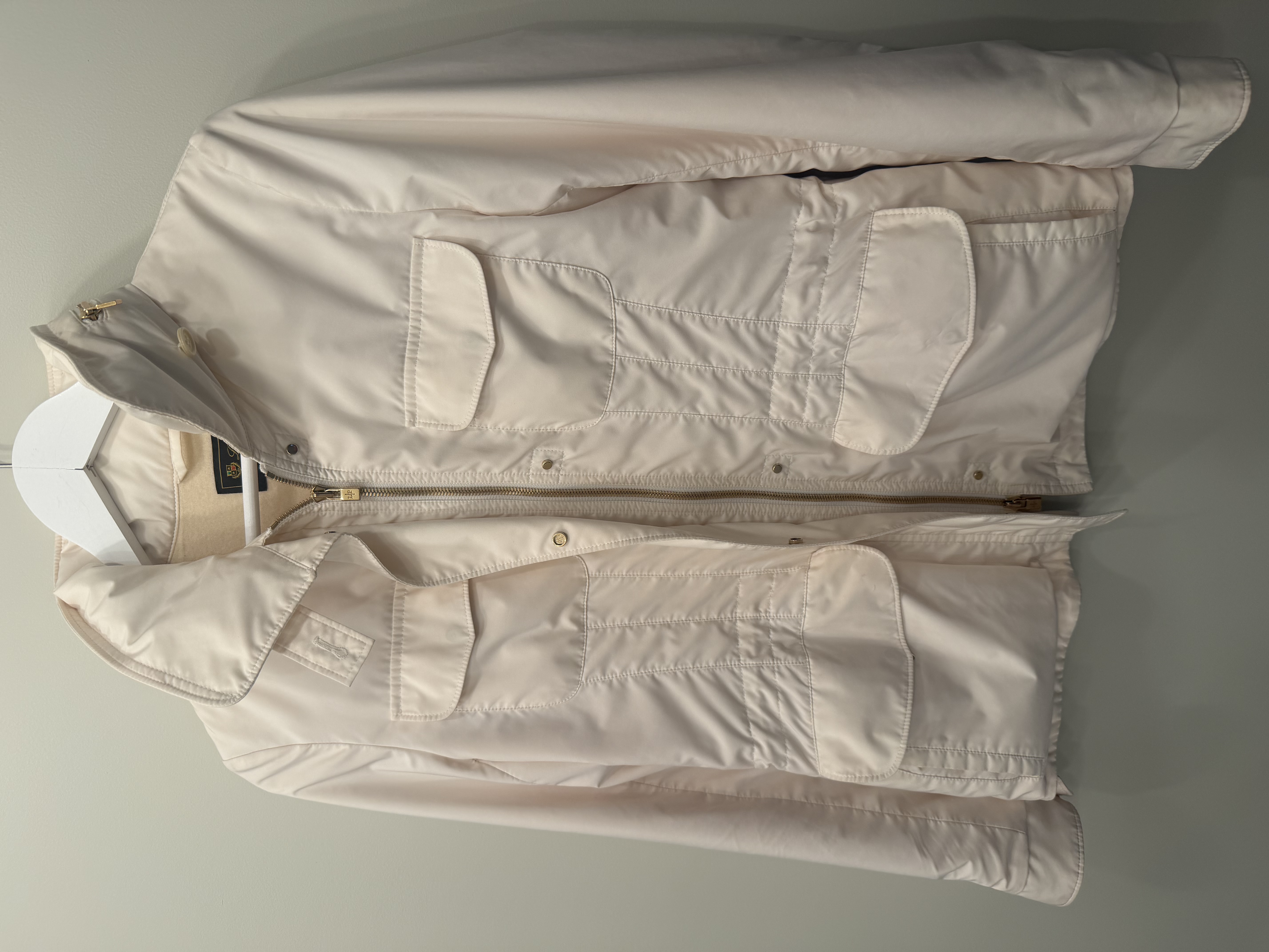 Loro Piana Loro Piana Storm System Cream Four Pocket Jacket Size 34 — photograph 4