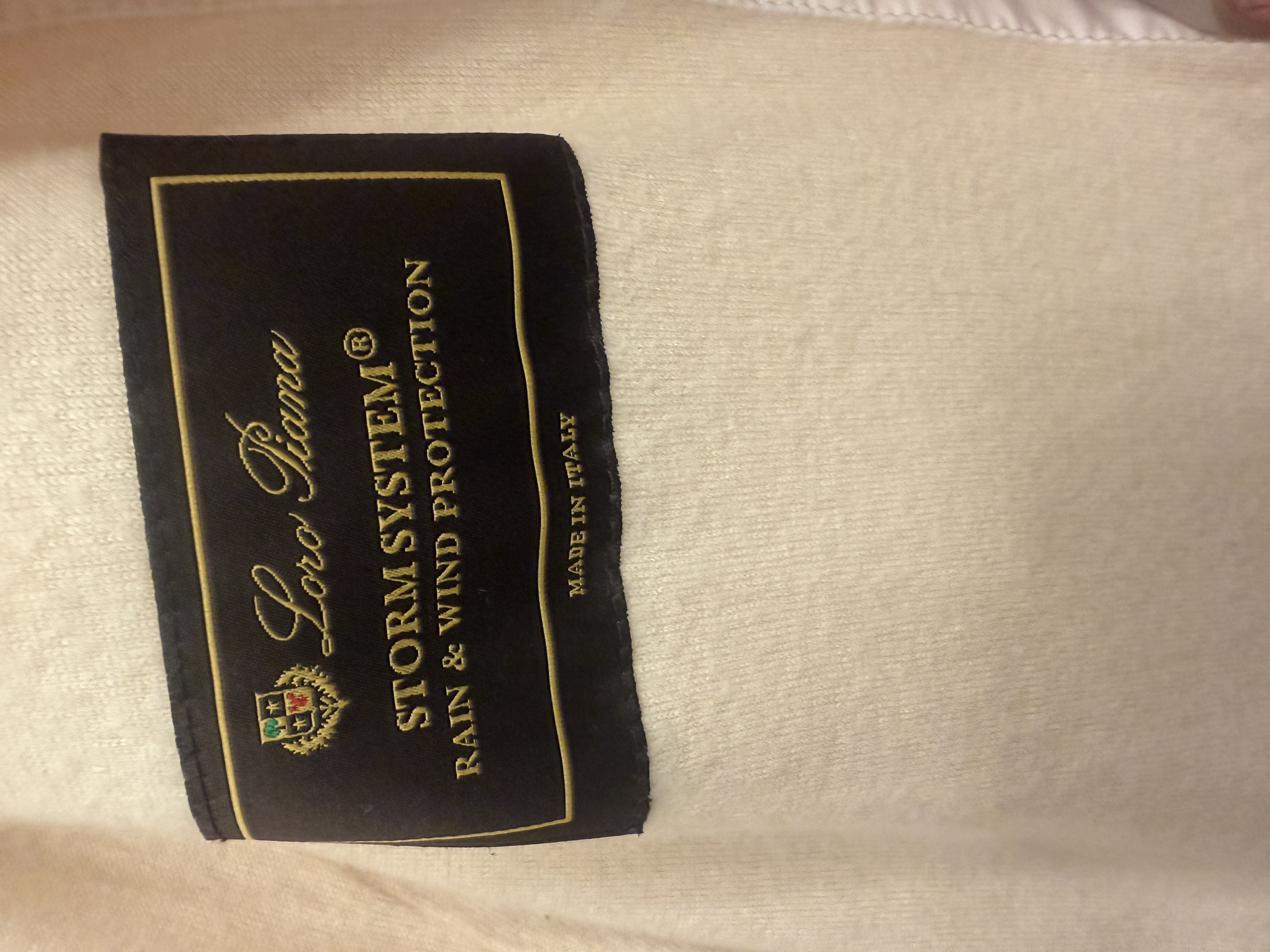 Loro Piana Loro Piana Storm System Cream Four Pocket Jacket Size 34 — photograph 6