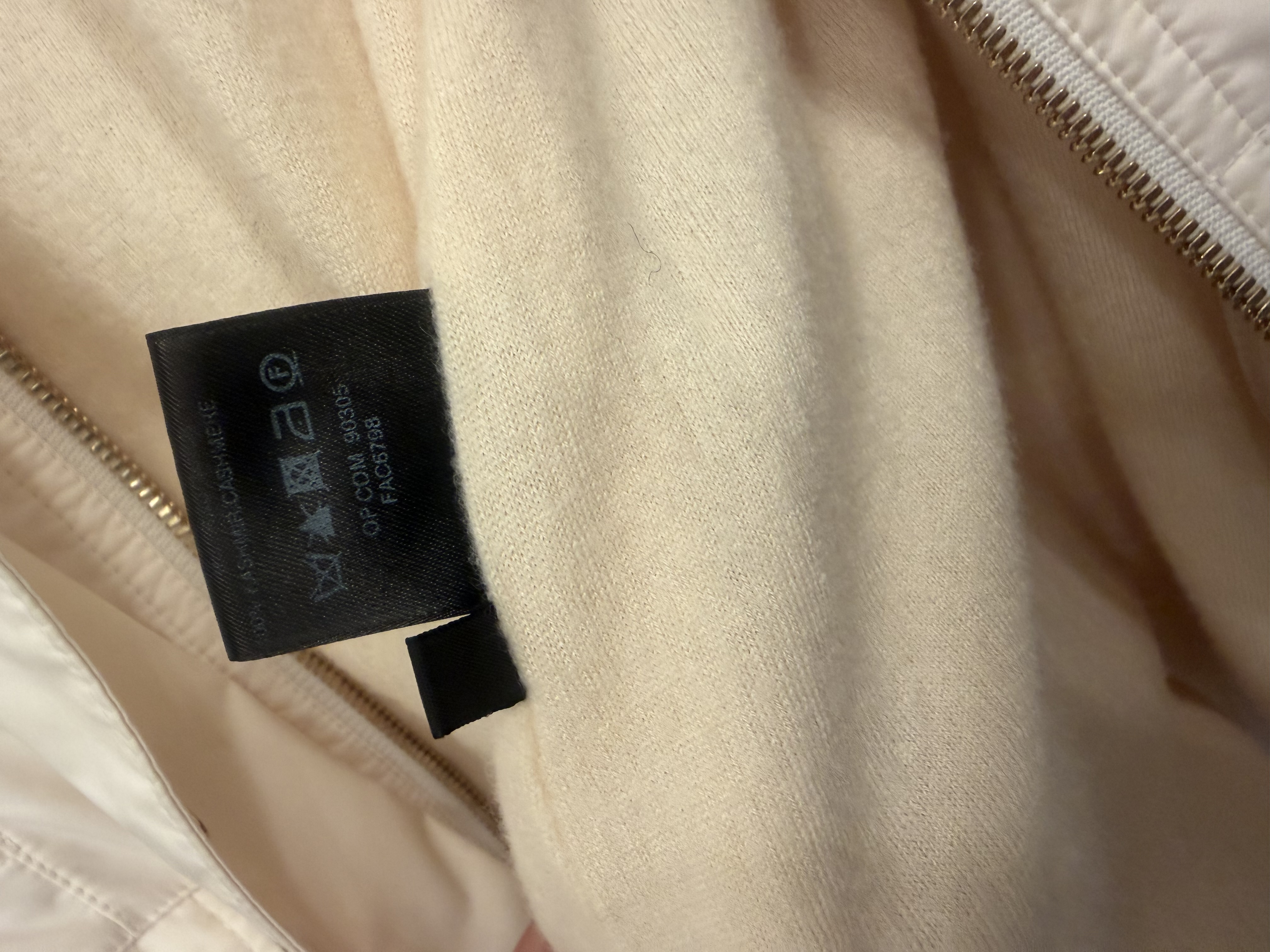 Loro Piana Loro Piana Storm System Cream Four Pocket Jacket Size 34 — photograph 9
